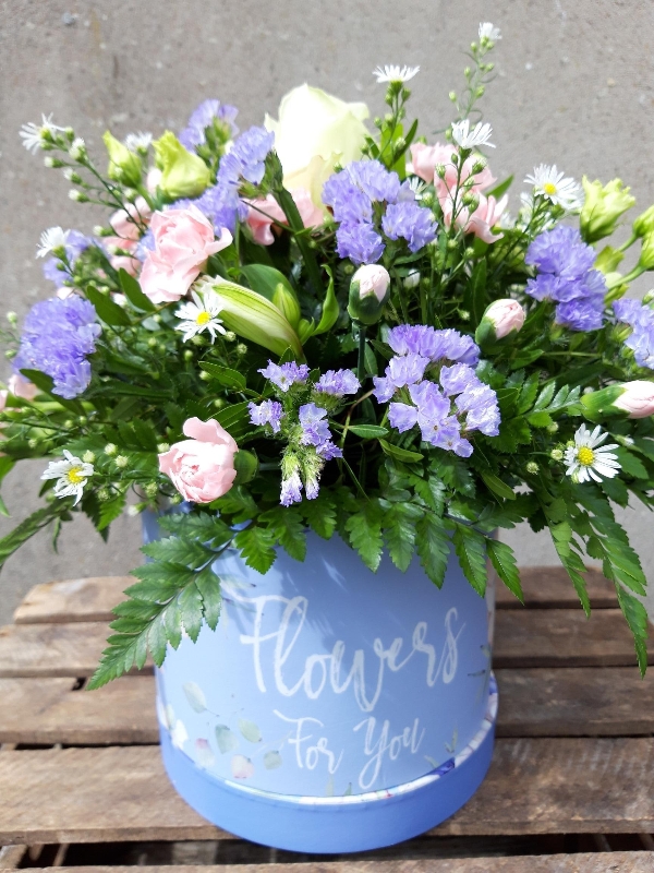 Lilac & Pink Hatbox