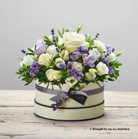 Lovely Lilacs Hatbox