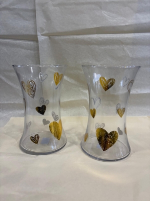 Nigela heart Vase