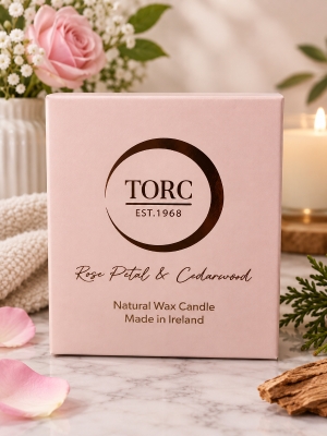 TORC Rose petal and cedarwood