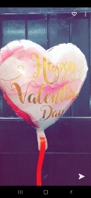 Happy Valentine Balloon