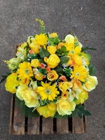 Yellow Artificial Wreath