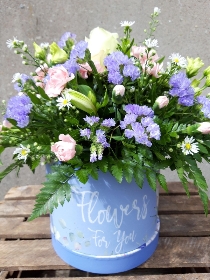 Lilac & Pink Hatbox