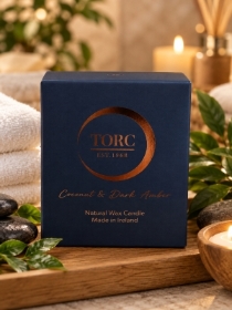 TORC Jasmine and dark amber candle