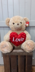 45 cm Brown Bear with Heart